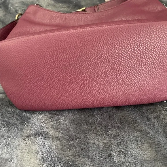 NWOT Nanette Lapore shoulder bag in orchid, raspberry plum colored - Picture 2 of 11